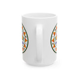 Mug - Scrapple Hex Design - Ceramic Mug 11oz/15oz