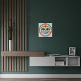 Satin Poster - Scrapple Hex Sign Design