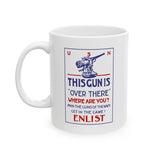 Navy Poster 4 Ceramic Mug, (11oz, 15oz)