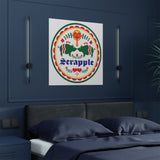 Satin Poster - Scrapple Hex Sign Design