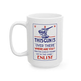 Navy Poster 4 Ceramic Mug, (11oz, 15oz)