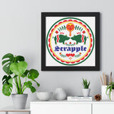 Poster - Scrapple Hex Sign Design