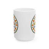 Mug - Scrapple Hex Design - Ceramic Mug 11oz/15oz