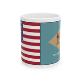 Delaware USA Ceramic Mug, (11oz)