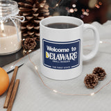 Welcome to Delaware alt Ceramic Mug, (11oz, 15oz)