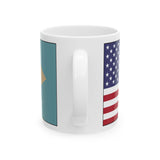 Delaware USA Ceramic Mug, (11oz)