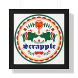 Poster - Scrapple Hex Sign Design