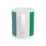 Delaware Irish Ceramic Mug, (11oz)