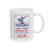 Navy Poster 4 Ceramic Mug, (11oz, 15oz)