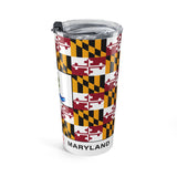Severna Park Maryland State Flag Tumbler 20oz Tumbler — All Maryland