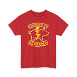 Powered by Scrapple Unisex Heavy Cotton Tee