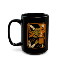 Mug - Vintage Halloween Franken & Wife Coffee Cup Design