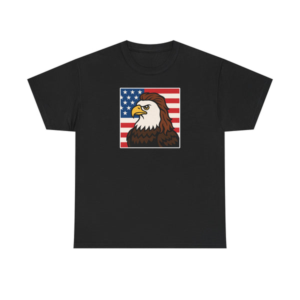 Mullet Tee - Bald Eagle Unisex Heavy Cotton Tee