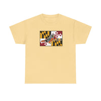 Maryland State Flag Oriole Jousting Unisex Tee
