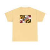 Maryland State Flag Oriole Jousting Unisex Tee