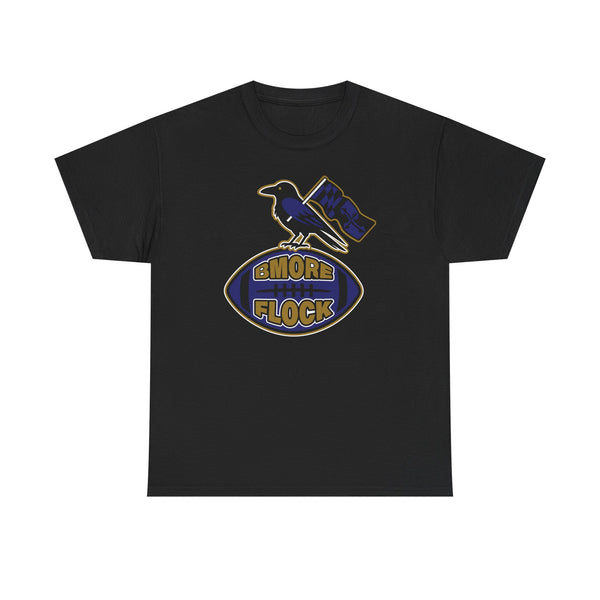 Unisex Tee - BMORE FLOCK Ravens Design