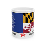 Rock Hall Maryland Flag Coffee Mug – Maryland State Flag Cup