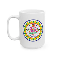 Scrapple Hex 2 Mug, (11oz, 15oz)