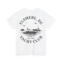 Elsmere De Yacht Club Unisex Heavy Cotton Tee