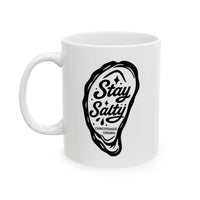 Mug - Stay Salty and oyster design, 11oz & 15oz
