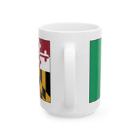 Home and Heritage - Maryland Ireland Ceramic Mug, (11oz, 15oz)