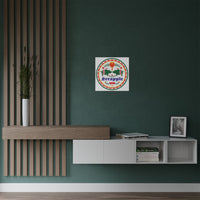 Satin Poster - Scrapple Hex Sign Design