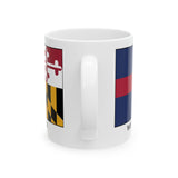 Worcester County & Maryland Flag 11oz Coffee Mug