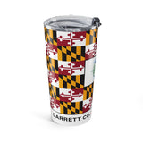 Garrett County Maryland State Flag Tumbler 20oz Tumbler — All Maryland