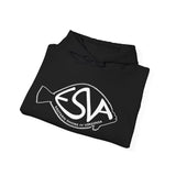ESVA Flounder Logo Hoodie, Eastern Shore of Virginia Coastal Pullover