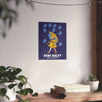 Poster - Chincoteague Stay Salty Coastal Art Print