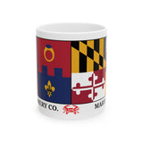 Montgomery County & Maryland Flag 11oz Coffee Mug