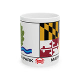 Severna Park Maryland Flag Coffee Mug