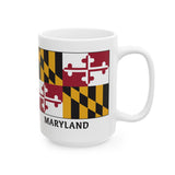 Greenbelt MD & Maryland Flag Coffee Mug