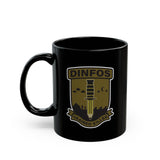 Mug - DINFOS Trained Killer Black Mug (11oz, 15oz)