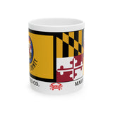 Charles County & Maryland Flag 11oz Coffee Mug