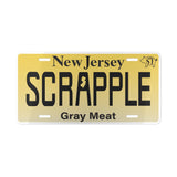 New Jersey Scrapple License Plate