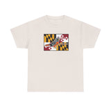 Maryland State Flag Oriole Jousting Unisex Tee