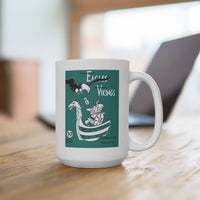 Eagles vs Vikings Ceramic Mug, (11oz, 15oz)