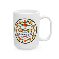 Mug - Scrapple Hex Design - Ceramic Mug 11oz/15oz
