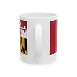 Cecil County & Maryland Flag 11oz Coffee Mug