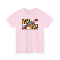 Maryland State Flag Oriole Jousting Unisex Tee