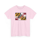 Maryland State Flag Oriole Jousting Unisex Tee
