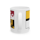 Frederick County & Maryland Flag 11oz Coffee Mug