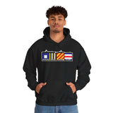 Persian Gulf Yacht Club Hoodie — Nautical Flag Logo Pullover
