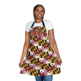 Maryland Flag Eat Me Crab Apron