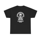 US Navy Skull & Crossbones T-Shirt — Military Rating Emblem Tee