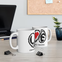 Mug - Chincoteague Island Love Oysters Ceramic Mug (11oz, 15oz)