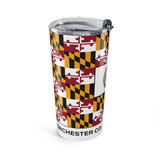 Dorchester County Maryland State Flag Tumbler 20oz Tumbler — All Maryland