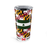Greenbelt Maryland Flag 20oz Tumbler — All Maryland
