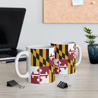 The Most Maryland Flag Mug Ever 11oz